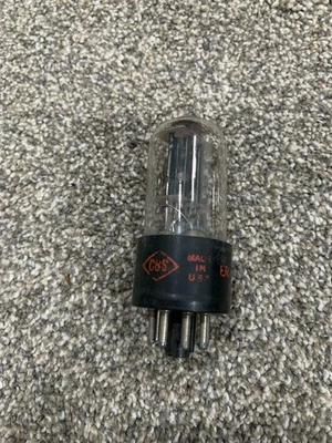 Tubo de vacío vintage CBS 6SN7GT, probado y garantizado. Foto 1 de 4