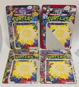 Tarjetas de respaldo de Rock N Rollin de colección Playmates TMNT Teenage Mutant Ninja Turtles - Imagen 1 de 8