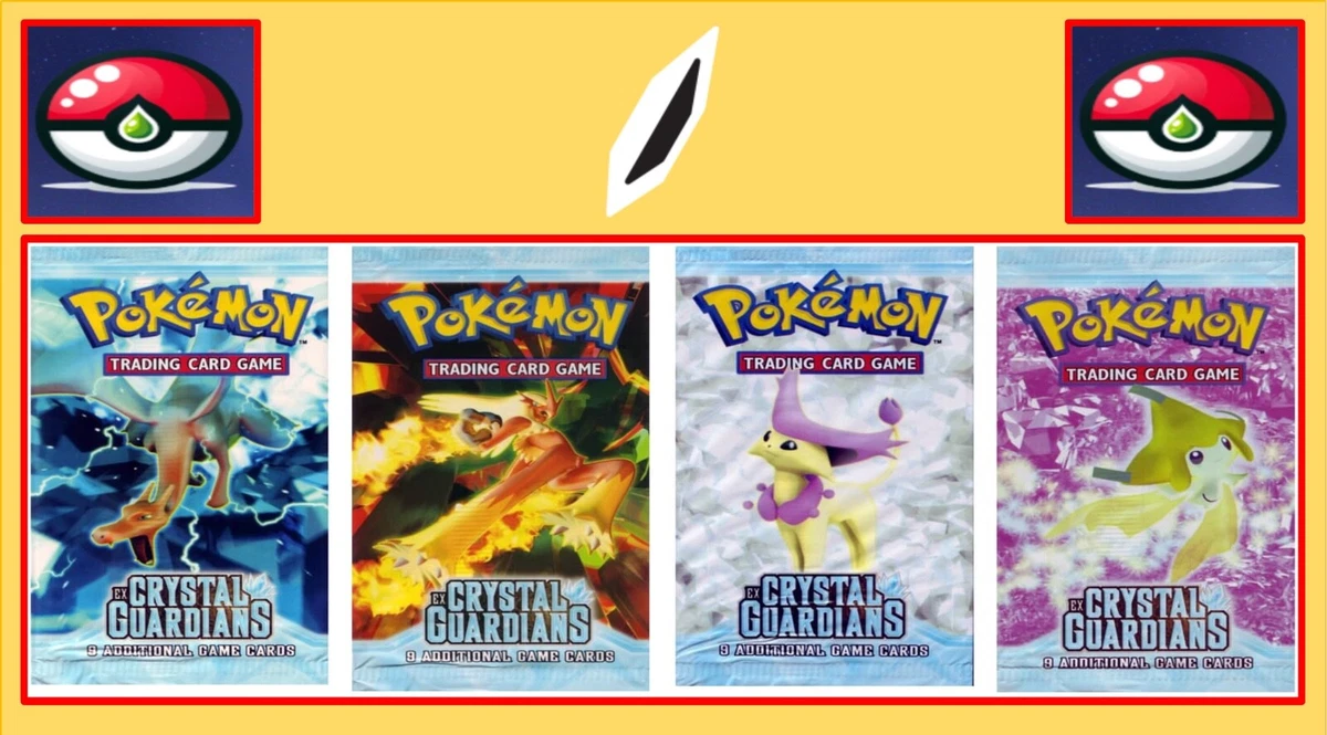 新品　ポケモンカード海外版 英語版 Ex Crystal Guardians EX Crystal Guardians – Loose Packs Trading Co.