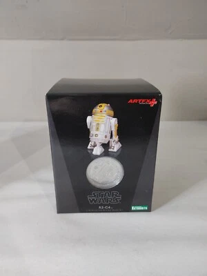 Kotobukiya ArtFx+ Star Wars R2-C4 Kit Modelo Escala 1/10 con Moneda Nuevo Sellado Nuevo en Caja Foto 1 de 2