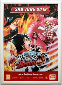 One Piece Burning Blood RARE PS4 PC XBOX ONE 42cm x 59cm Werbeposter - Bild 1 von 1