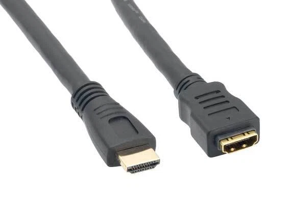 Cable de extensión HDMI de alta velocidad de 25 pies con Ethernet (4K@60Hz, macho a hembra) Foto 1 de 3