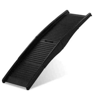 Tri-Fold Dog Ramp 59" Non-Slip Lightweight Pet Ramp for Car SUV Bed 110lb - Picture 1 of 12