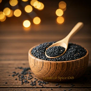 Black Sesame Seeds Bulk Spice - Natural Raw Vegan - Made in the USA - Picture 1 of 7