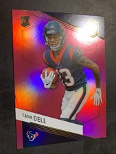2023 PANINI DONRUSS ELITE FOOTBALL TANK DELL PINK PARALLEL ROOKIE CARD #172 SP