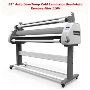 63" Auto Pneumatic Roll Laminating Machinery Cold Automatic Laminator Machine US - Picture 1 of 18