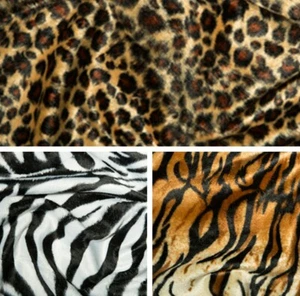 Animal Print Velboa Faux Fur Fabric Velour Craft Costume 145cm Wide Pony Skin - Picture 1 of 6