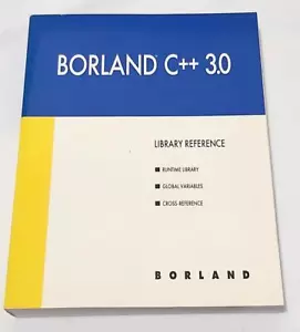 BORLAND C++ 3.0 - Library Reference - Runtime Library - Global Variables - Imagen 1 de 2