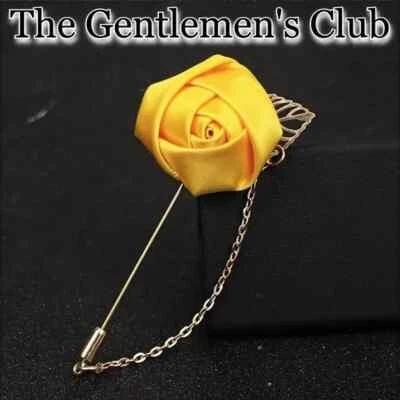 3.8K + продается джентльменский клуб, цветочный лацкан булавка для мужского костюма (8 цветов) - Изображение 1 из 2