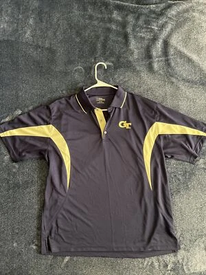 georgia tech pga tour golf shirt mens XL - Image 1 of 4