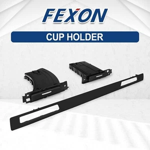 Pack of 3 For BMW E90 Car Cup Holder Set Trim Divers Passenger Side Retractable - Foto 1 di 15