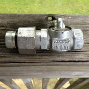 Dresser 3/4" Style 175 "Cut-off" Gas Service Valve 175-GT-3/4 - LOCK OUT - Picture 1 of 8