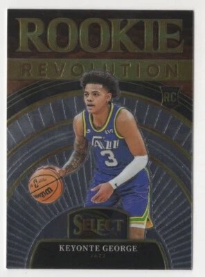 2023-24 Panini Select Rookie Revolution Keyonte George Utah Jazz #2 - Image 1 of 2
