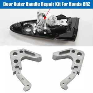 2PCS Fits For Honda CRZ CR-Z 2011-2015 Door Outer Handle Repair Kit Aluminium - Picture 1 of 7