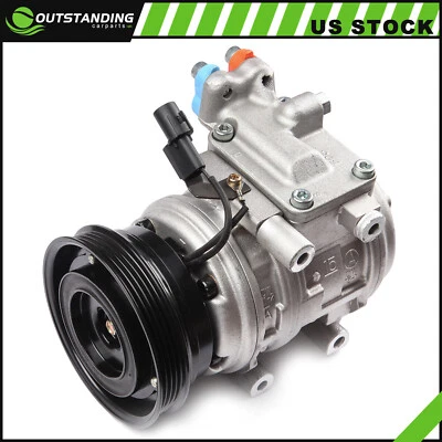 Compresor de aire acondicionado con embrague para Kia Sportage 2005 2006 2007 2008 2009 2010 2,0 L Foto 1 de 4