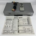 Sanyo DVW-7000 DVD VCR Combo VHS Player Recorder w Remote Progressive S Video