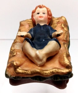 Baby Jesus Nativity Figurine Replacement Christmas 2.5 inches long - Picture 1 of 6