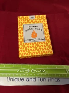80ct  Burning Questions Cards To Answer All The Juicy questions EUC - Picture 1 of 3
