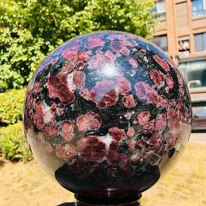 17,73kg Astrofilita Natural Cuarzo Cristal "Piedra de Fuegos Artificiales" Bola de Cristal 687 - Imagen 1 de 14