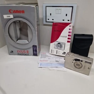 Canon (IXUS II) ELPH 2 Digital Camera - UNTESTED - Turns On Takes a Photo - - Picture 1 of 9