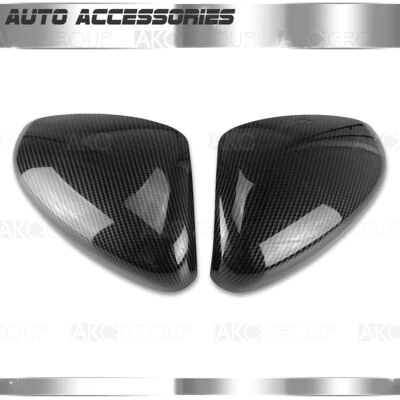 Juego de molduras ABS de cubierta de espejo retrovisor lateral estilo fibra de carbono para Honda Accord 2018-2020 Foto 1 de 4