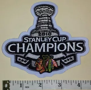 CHICAGO BLACKHAWKS 2010 STANLEY CUP CHAMPIONS NHL HOCKEY CREST EMBLEM PATCH - Picture 1 of 1
