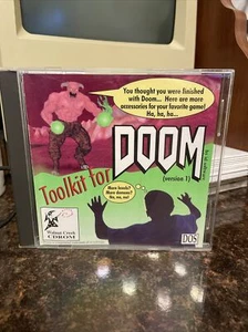 Vintage Gaming Doom Version 1 Toolkit CdRom Super Rare Level Expansion 1994 DOS - Picture 1 of 5