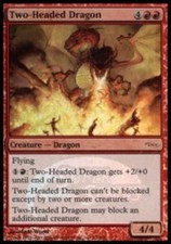 [1x] Two-headed Dragon - Foil JSS Promo - Slight Play, English - JSS Promos MTG