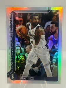 2025-26 Topps Flagship Rainbow Foil Kyrie Irving #168 Dallas Mavericks - Picture 1 of 2