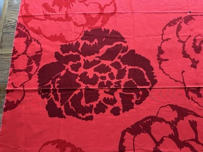 Tela de mezcla de lana vintage granate borgoña tweed 59" X 71" peso medio coser Foto 1 de 4