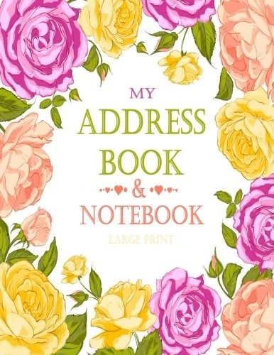 My Address Book & Notebook - Large Print: Address Book & Noteboo - Image 1 of 1