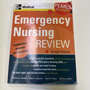 Emergency Nursing Review: William G. Grossman, Second Edition - Foto 1 di 4