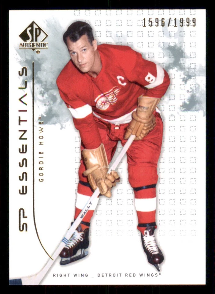 2009-10 SP Authentic #113 Gordie Howe ESS /1999 - Image 1 of 2
