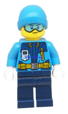 Lego Arctic Explorer Ski Beanie Hat Ski Goggles cty0903 minifigure 60195 Mammoth - Image 1 of 2