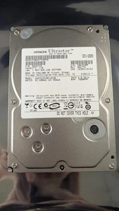 Hard Drive Hitachi 1TB HUA721010KLA330 32MB Cache 7200RPM SATA II 3.5" Inch - Picture 1 of 3