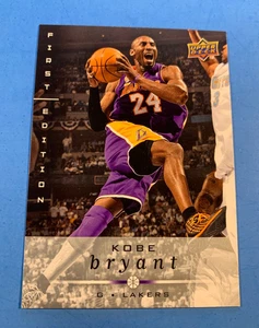 KOBE BRYANT 2009-10 UPPER DECK BASKETBALL "FIRST EDITION"  (b)# 82   LAKERS - Picture 1 of 2
