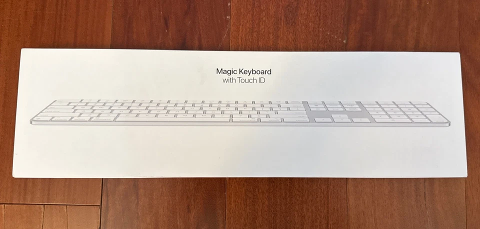 Apple Magic Keyboard w/ Touch ID and Numeric Keypad Model A3119 Black. MXK73LL - Image 1 of 3