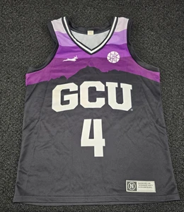 GCU Grand Canyon University Lopes Basketball Jersey Large Black #4 College - Picture 1 of 12