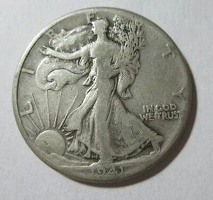 1941 Walking Half (#611n) - Picture 1 of 2