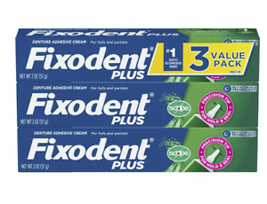 Fixodent Plus Scope Denture Adhesive, Precision Hold, 3 pack,New,Shipping Free