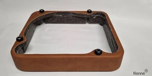 Thorens TD 124 Real Leather Cognac / Polymer Composite Plinth / Weight 7,00 kg - Picture 1 of 4