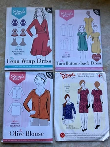 Simple Sew Patterns Uncut - Sold Individually Dress Free Postage - Picture 1 of 5