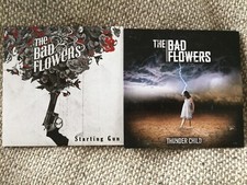 THE BAD FLOWERS STARTING GUN & THUNDER CHILD EP PROMO CD'S, SOLD AS DOUBLE SET