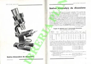 Officine Galileo, Firenze  - Microscopi.  (3-66634) - Bild 1 von 1