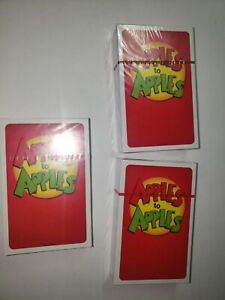 APPLES to APPLES 3 Sealed Decks Replacement Cards ONLY Red Board Game