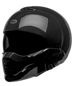 Excellent Condition, Large Bell Broozer Motorcycle Helmet Black - Picture 1 of 19