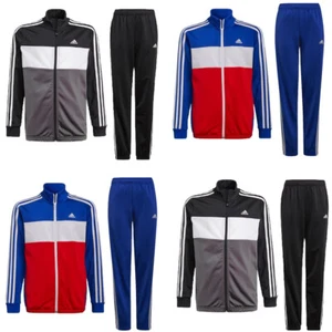 adidas Jungen Trainingsanzug Kinderunterteil Tiberio Junior Sport Fußballjacke Hose - Bild 1 von 24