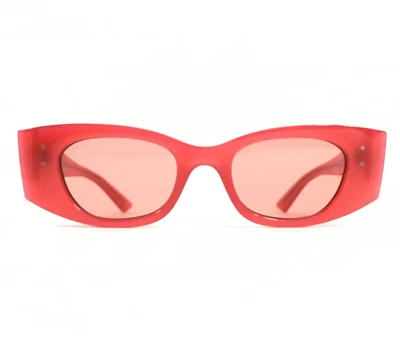 Gafas de sol Ray-Ban RB4427 KAT 6760/84 montura roja cereza mariposa con lentes rosas Foto 1 de 4
