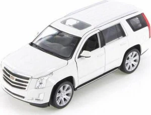 2017 Cadillac Escalade w/ Sunroof White Nex 1:27 Scale Diecast Model by Welly - Picture 1 of 2