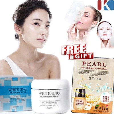 Whitening Cream 100g + Pearl Facial Mask Sheet / New Best Lightening Cream  - Image 1 of 4